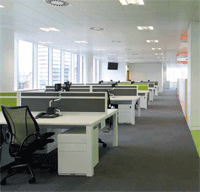 Peninsula work space