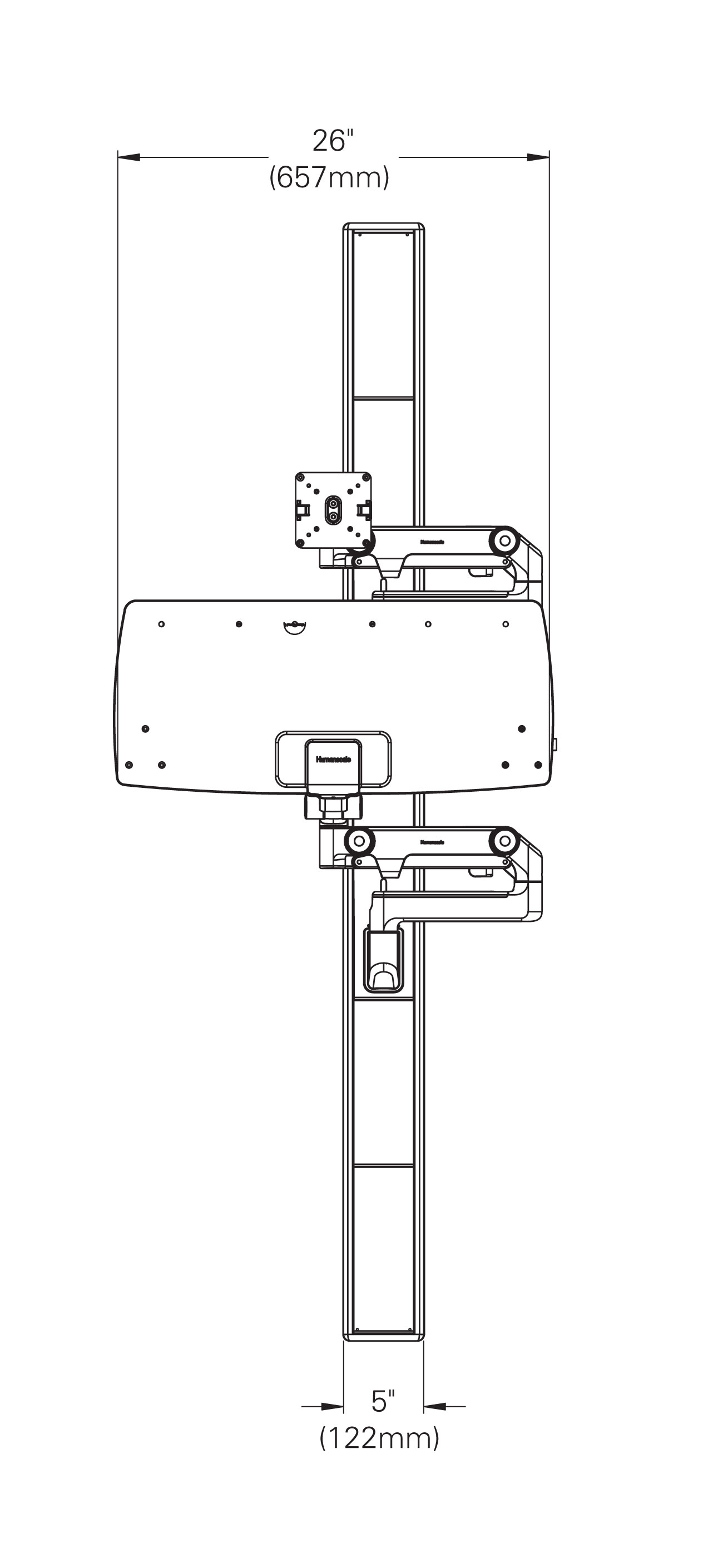 v6 line drawing front straight dynamic folded