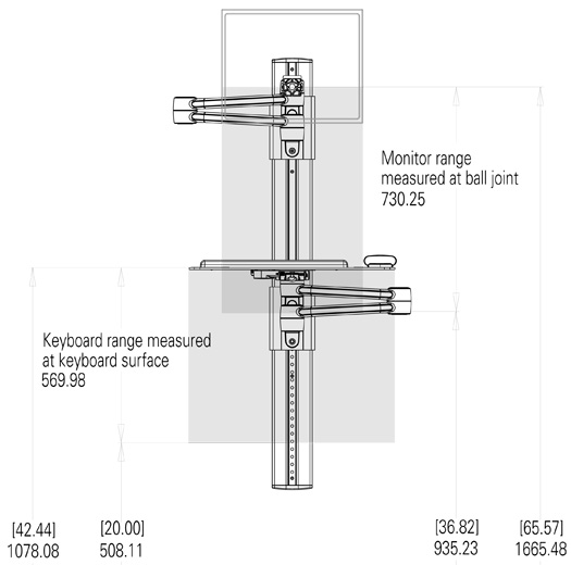 V7 Vertical Adjustment measurements
