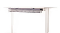 NeatTech - Large, Pinstripe Graphite Basket / Gray trim