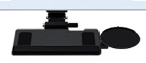 black keyboard tray option