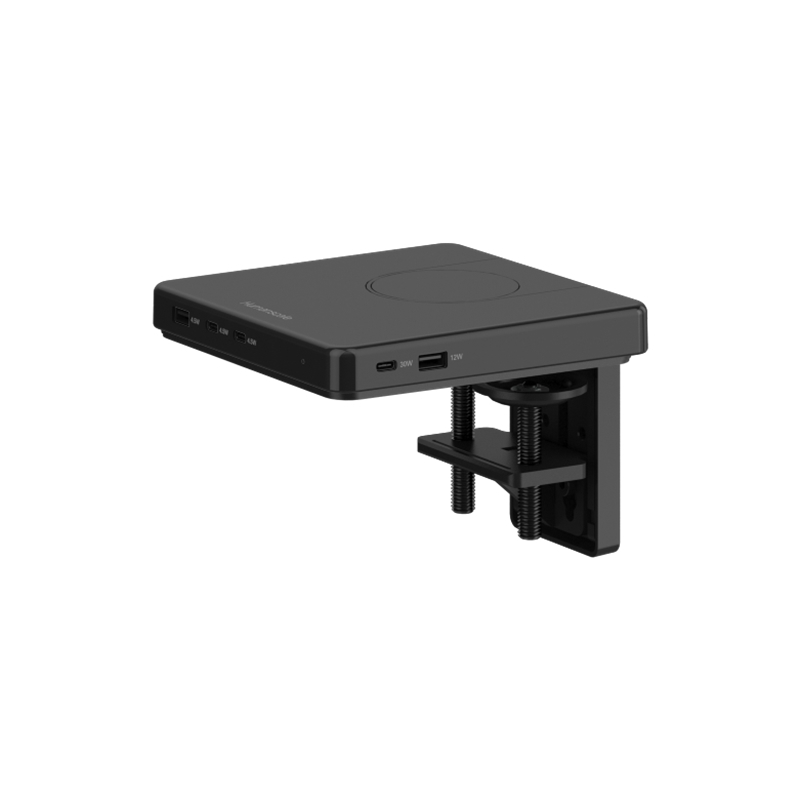 M/Connect 3, M/Power Charging Hub, Clamp Mount, Black