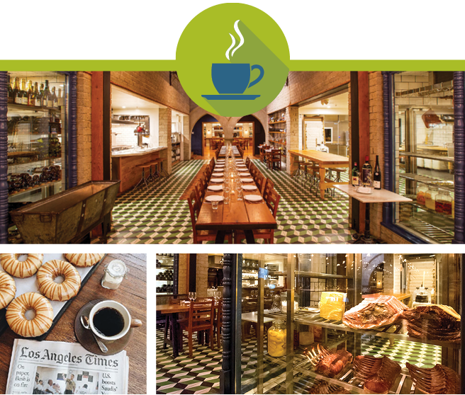 Cafe - City Design Tour: Los Angeles