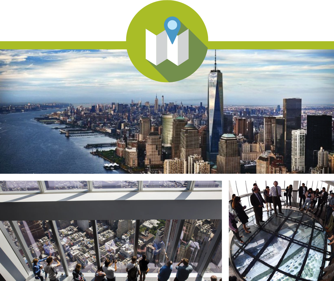 One World Observatory - CITY DESIGN TOUR: NEW YORK CITY