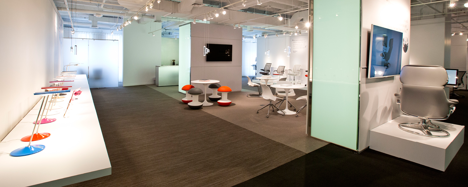 Watch: Tour Our NeoCon 2016 Showroom - Humanscale Blog