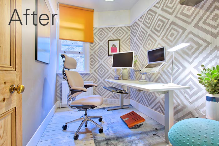 After Humanscale Office Makeove