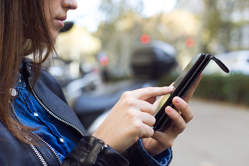 image of texting