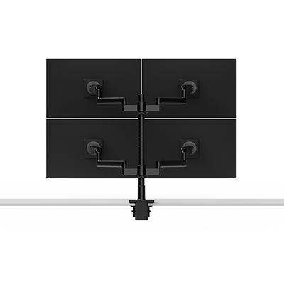 M/Flex M2.1 Quad Monitor Arm, Stacked (Two Over Two), 8