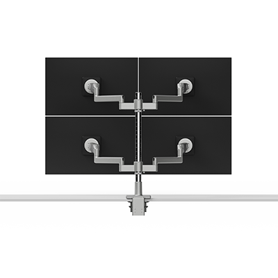 M/Flex M2 Pro Quad Monitor Arm, Stacked (Two Over Two), 8