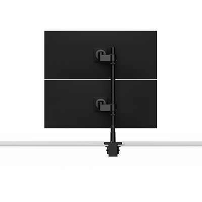 M/Flex M8.1 Dual Monitor Arm, Stacked (One over One), No Links, 30
